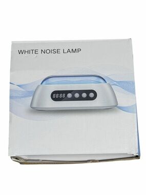 NIB Pack of Two White Noise Lamps